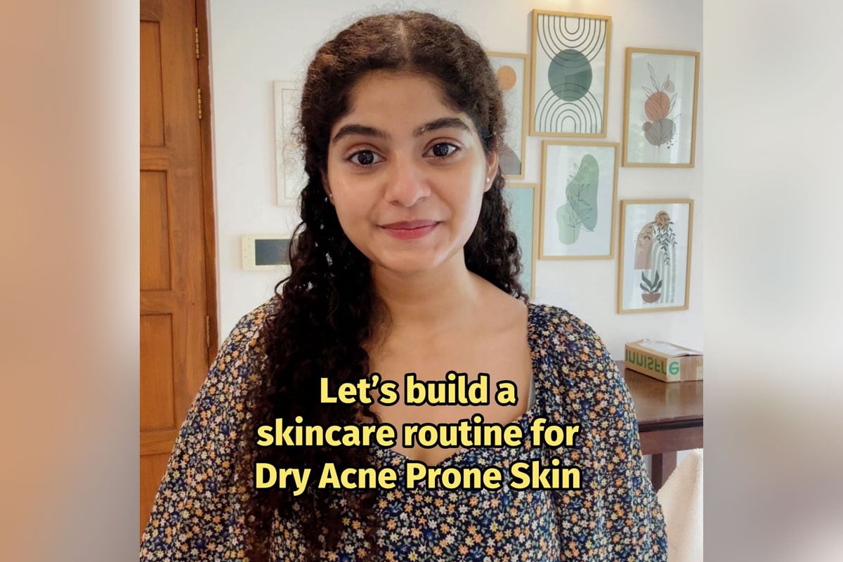 Complete Skincare Routine for Dry Acne-Prone Skin by Dr. Bhagyashree