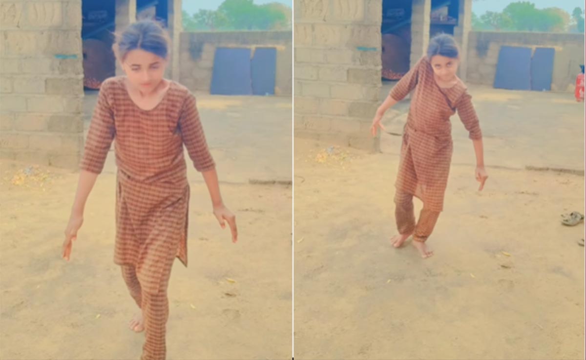 स्लो मोशन वीडियो बनाते-बनाते अजीबोगरीब हरकतें करने लगी लड़की, वायरल Video देख डर गए लोग, करने लगे भूत भगाने की बातें