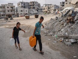 "Not A Single Well Remains": Gazans Scour Ruins For Water "Not A Single Well Remains": Gazans Scour Ruins For Water