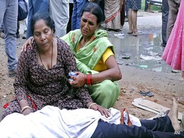 Outside Hathras Hospital, Scattered Bodies, Loud Wails After Stampede Outside Hathras Hospital, Scattered Bodies, Loud Wails After Stampede