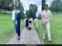 Olympics 2024: Chiranjeevi's "Serene" Moment With Ram Charan, Upasana And Klin Kaara Ahead Of Attending Opening Ceremony Olympics 2024: Chiranjeevi's "Serene" Moment With Ram Charan, Upasana And Klin Kaara Ahead Of Attending Opening Ceremony