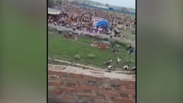 Video Shows Extent Of Congestion At UP Gathering Moments Before Stampede