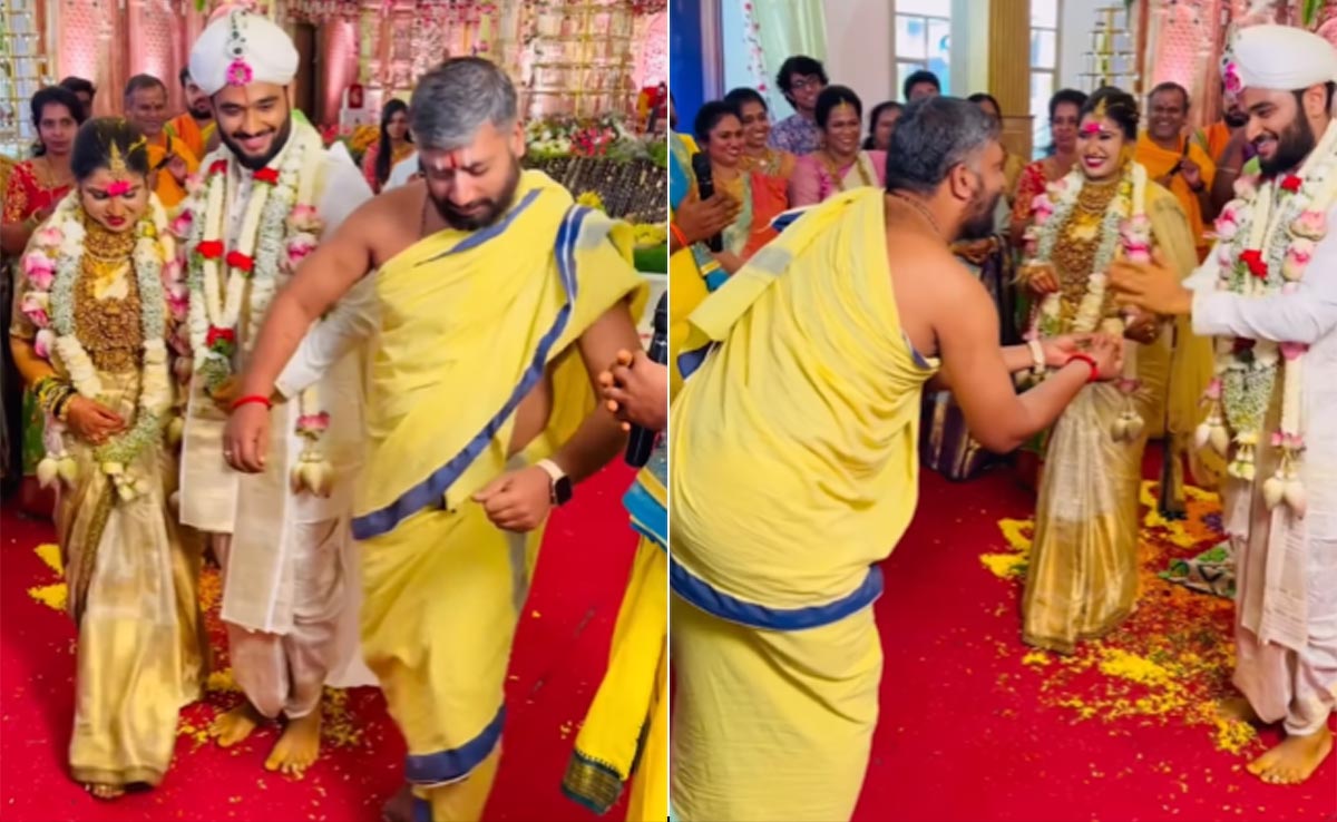 पंडित जी निकले गोविंदा के फैन, शादी में किया ऐसा डांस, दूल्हा-दुल्हन भी पड़ गए फीके, लोग बोले- गलत पेशे में आ गए आप