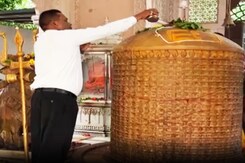 500-Year-Old Shivling With 55 Shiva Faces Draws Devotees To Gwalior's Hajareshwar Mahadev Temple 500-Year-Old Shivling With 55 Shiva Faces Draws Devotees To Gwalior's Hajareshwar Mahadev Temple