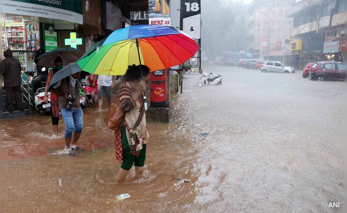 5 Killed In Rain-Related Incidents In Goa In 2 Days, Orange Alert Sounded