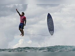 "Greatest Sports Photo Of All Time": Surfer's Image At Paris Olympics Goes Viral