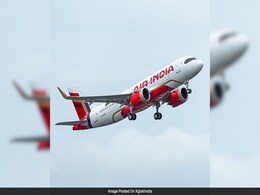 "Welcome Home": Air Indias 1st Narrow-Body Jet In New Livery Lands In Delhi "Welcome Home": Air Indias 1st Narrow-Body Jet In New Livery Lands In Delhi