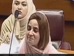 "Make Eye Contact": Pak Woman Leader's Appeal To Speaker In Parliament Is Viral "Make Eye Contact": Pak Woman Leader's Appeal To Speaker In Parliament Is Viral