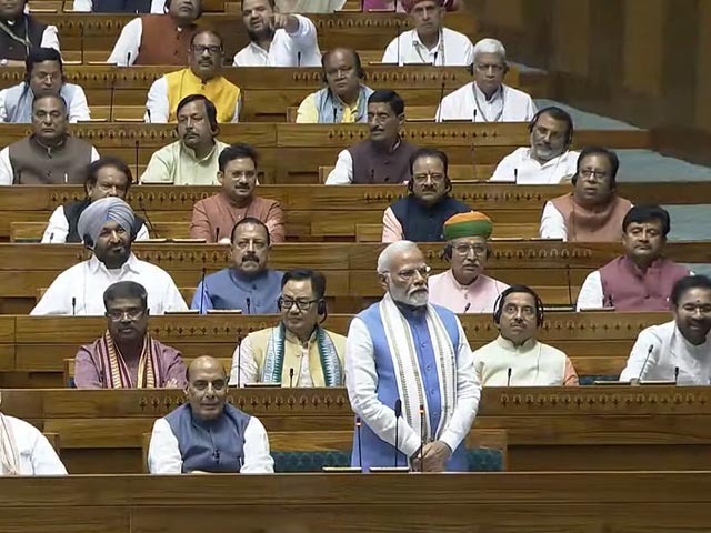 "Parasite": PM Modi's Big Attack On Congress In Parliament