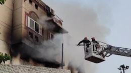 Massive Fire At Multi-Storey Building In Delhi, No Casualties Reported