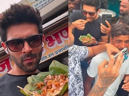 ओरछा में भूल भुलैया 3 की शूटिंग: चाट खाने पहुंचे कार्तिक आर्यन, सेल्फी लेने के लिए उमड़ी भीड़; तृप्ति-विद्या भी पहुंची