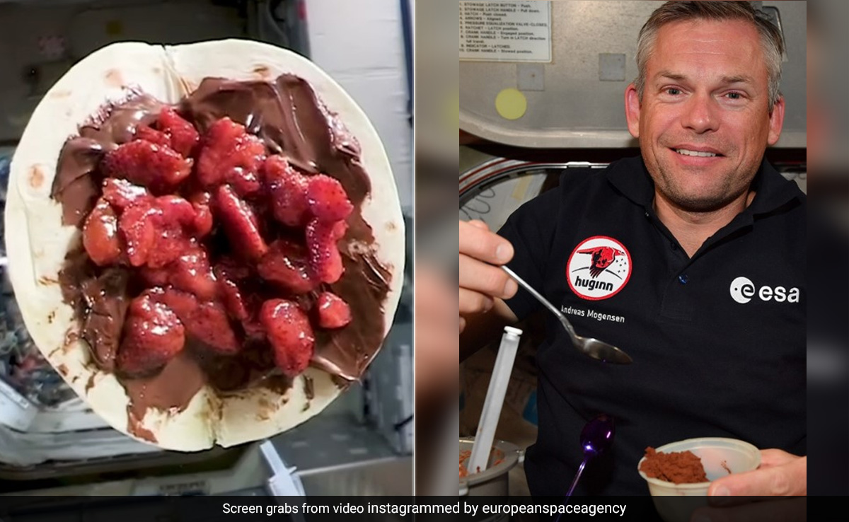 Watch: Astronauts Celebrate World Chocolate Day With Delectable Treats Aboard Space Station