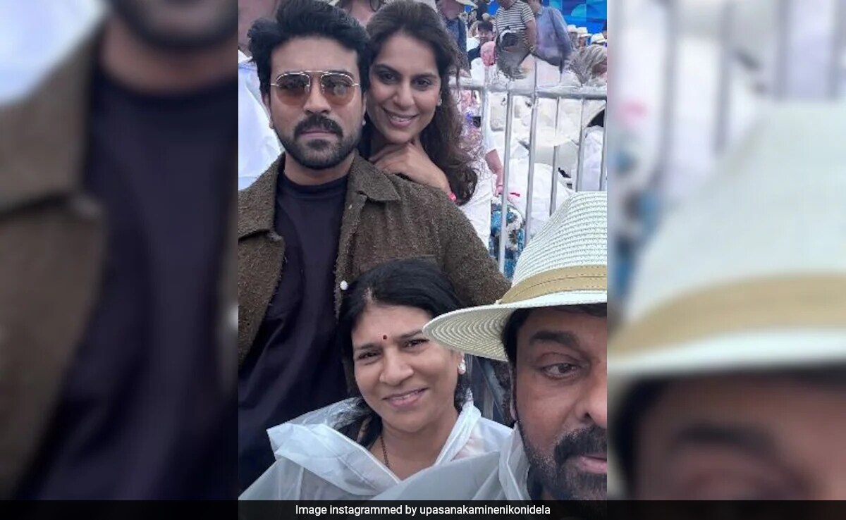 Paris Olympics 2024: Ram Charan's Fam-Jam With Wife Upasana And Parents Chiranjeevi-Surekha