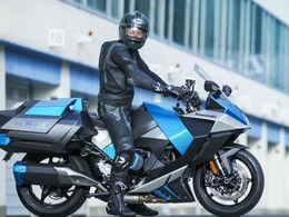Kawasaki Conducts First Public Test of Hydrogen-Powered Motorcycle Kawasaki Conducts First Public Test of Hydrogen-Powered Motorcycle