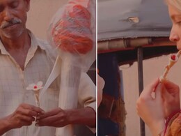 Watch: Russian Vlogger Tries Indian Street Candy. This Video Left Everyone Nostalgic