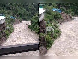 केदारनाथ हाइवे पर सोनप्रयाग के पास भारी बारिश के बाद ढहा सड़क मार्ग, तीर्थ यात्रियों की बढ़ी मुश्किलें