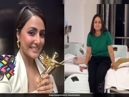 Hina Khan Recalls Going "Straight To Chemotherapy" After Attending An Award Function: "All Glam Is Gone" Hina Khan Recalls Going "Straight To Chemotherapy" After Attending An Award Function: "All Glam Is Gone"