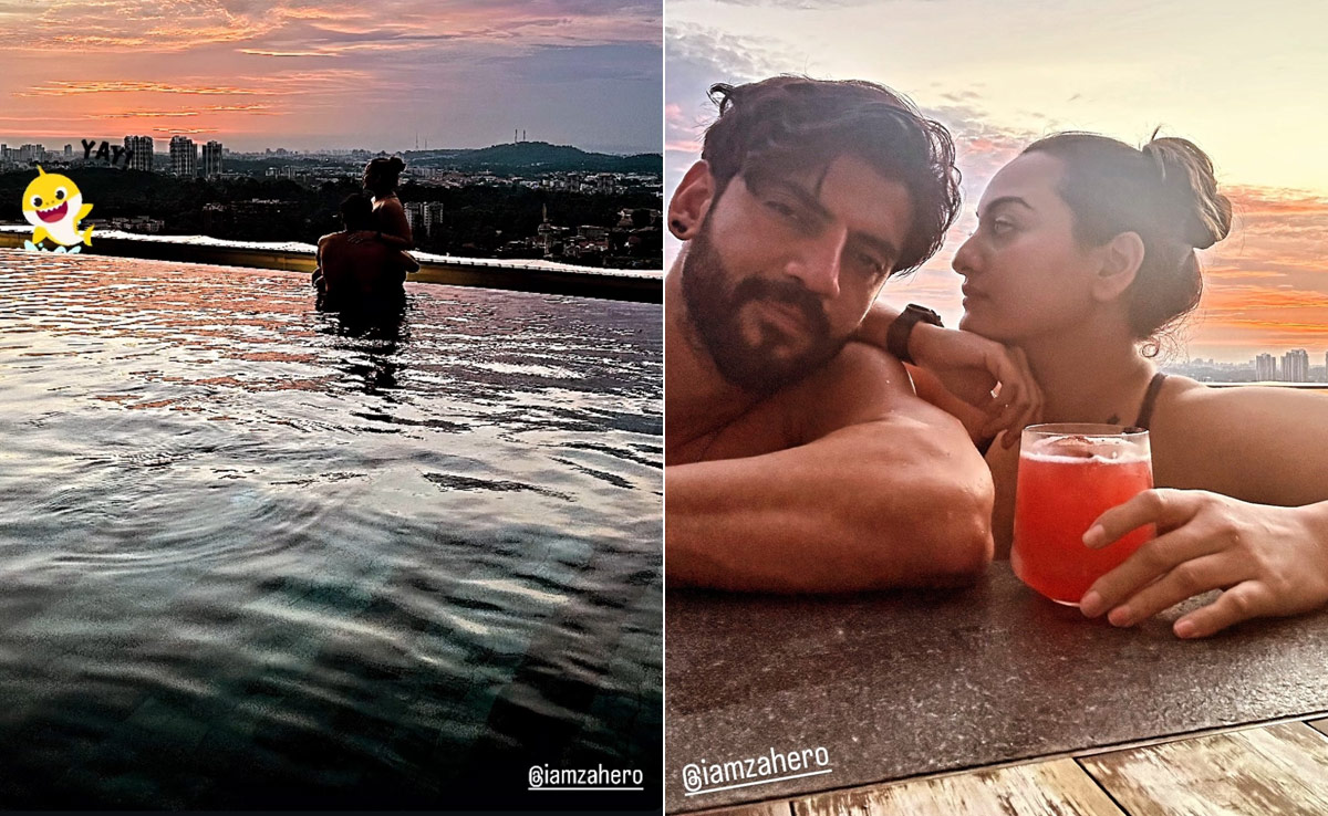 Like Sonakshi Sinha And Zaheer Iqbal, Enjoy A Breathtaking View Of The Sunset From These Infinity Pools In Mumbai