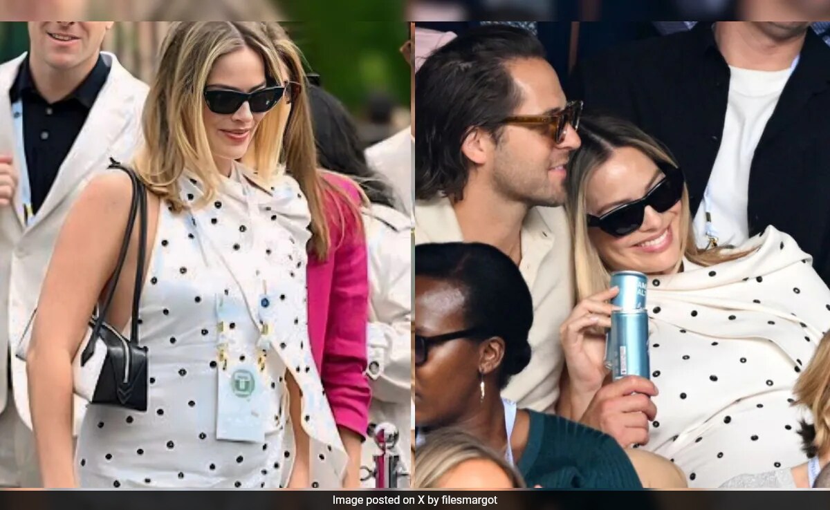 Crazy Viral: Pregnant Margot Robbie Went To Wimbledon And The Internet Is Obsessed