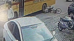 Nagpur Man, 60, On Cycle Run Over By Bus. CCTV Captures Chilling Video