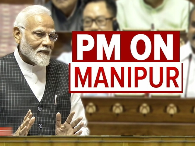 In 1st Remarks On Manipur In Parliament, PM's Sharp Rejoinder To Congress