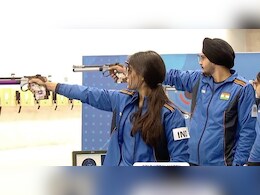 Manu Bhaker-Sarabjot Singh Qualify For 10m Air Pistol Mixed Team Bronze-Medal Match Manu Bhaker-Sarabjot Singh Qualify For 10m Air Pistol Mixed Team Bronze-Medal Match