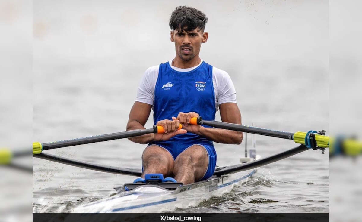 Paris Olympics: Rower Balraj Panwar Places 5th In mens Singles Sculls Final D, Finishes 23rd