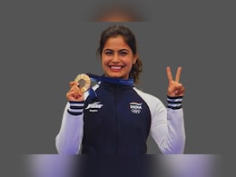 Paris Olympic 2024: पेरिस ओलंपिक में मनु भाकर ने रच दिया इतिहास, निशानेबाजी में पदक जीतने वाली बन गईं पहली महिला Paris Olympic 2024: पेरिस ओलंपिक में मनु भाकर ने रच दिया इतिहास, निशानेबाजी में पदक जीतने वाली बन गईं पहली महिला