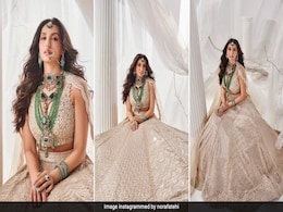 It Would Be A Mistake To Look Away From Nora Fatehi In This Regal Sawan Gandhi <i>Lehenga</i> It Would Be A Mistake To Look Away From Nora Fatehi In This Regal Sawan Gandhi <i>Lehenga</i>