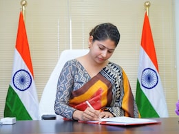 Telangana Transfers IAS Officer Who Reshared AI Image In Hyderabad Land Row Telangana Transfers IAS Officer Who Reshared AI Image In Hyderabad Land Row
