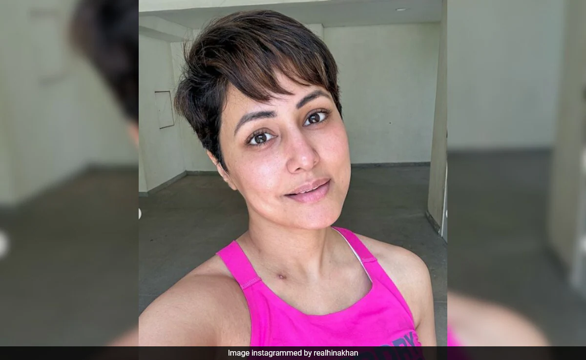 Hina Khan, Battling Cancer, Shares Pics Of Her Scars: "They're The First Sign Of The Progress I Deserve"