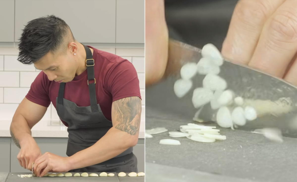 Watch: Man Cuts 117 Garlic Slices To Set World Record, Internet Reacts