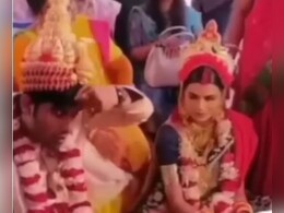 शादी में दूल्हे ने भर ली अपनी ही मांग, देखकर ठनका दुल्हन का दिमाग