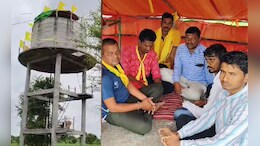 धनगर समाजाचा एसटी प्रवर्गात समावेश करून स्वतंत्र आरक्षण द्या; बीडमध्ये तरुणांचं शोले स्टाईल आंदोलन