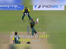 It's Magic: 41 साल की उम्र में Dale Steyn ने उगली आग, करिश्माई गेंद से शाहिद अफरीदी को किया बोल्ड, Video It's Magic: 41 साल की उम्र में Dale Steyn ने उगली आग, करिश्माई गेंद से शाहिद अफरीदी को किया बोल्ड, Video