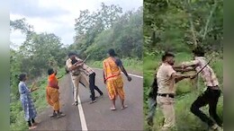 तरुणीचे ऑनर किलिंग हाणून पाडणाऱ्या पोलिसांवर कुटुंबीयांचा हल्ला