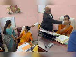 Video: पेपर लीक की जांच के बीच यूपी में स्&zwj;कूल प्रिंसिपल को जबरन ऑफिस से हटाया