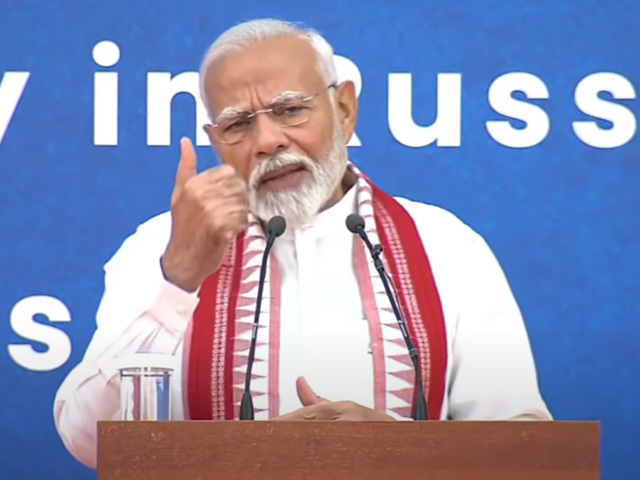 "Till Last Ball...": PM's T20 Win Mention In Address To Indians In Russia