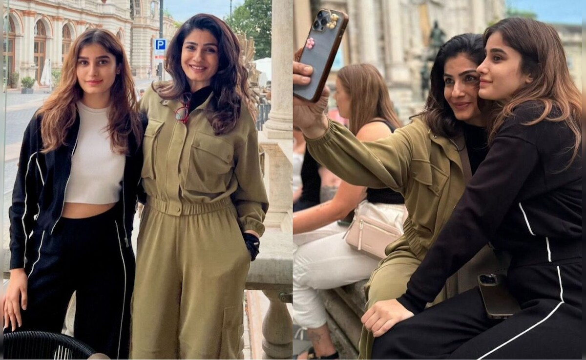 Inside Raveena Tandon's Budapest Holiday With Daughter Rasha Thadani