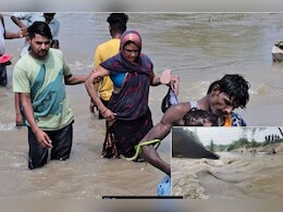 टूटी मुनक नहर और आधी रात को डूब गया दिल्ली का बवाना, देखें तस्वीरें