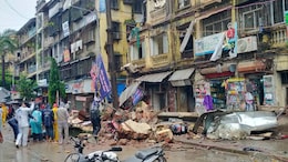 Woman Dies As Portion Of Mumbai Building Collapses After Heavy Rain