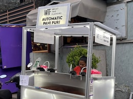 Bengaluru's Automatic Pani Puri Vending Machine Goes Viral, Impresses The Internet Bengaluru's Automatic Pani Puri Vending Machine Goes Viral, Impresses The Internet
