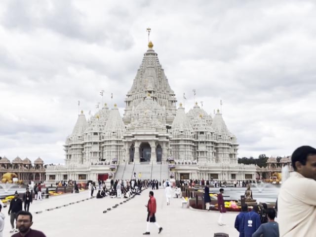 Akshardham Temple In US Introduces Registration System For Personalised Visitor Experience