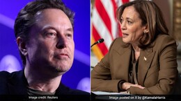 After Donald Trump, Elon Musk "Happy To Host" Kamala Harris Ahead Of US Polls