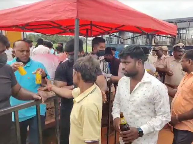 Free Liquor At BJP MP's Post-Poll Event Sparks Political Row In Karnataka