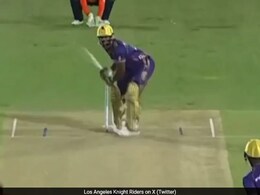 हारिस रऊफ की दनदनाती गेंद पर आंद्रे रसेल ने लगाया 107 मीटर का तूफानी छक्का, VIDEO