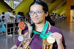Snooker Championship: Gold Medalist Anupama Receives Warm Welcome In Chennai Snooker Championship: Gold Medalist Anupama Receives Warm Welcome In Chennai