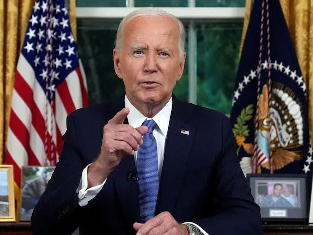 Joe Biden's First Address After Ending Re-Election Campaign