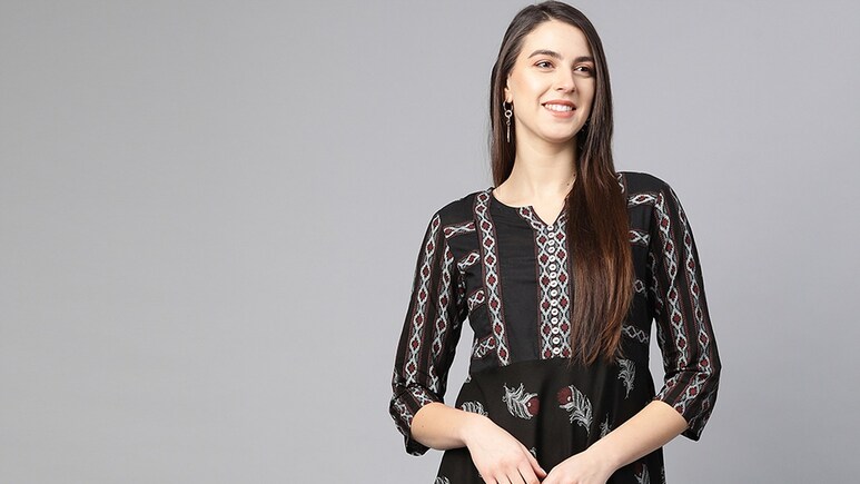 Myntra पर स्टाइलिश वूमेन ट्यूनिक्स खरीदें, वो भी 78% तक की छूट पर Myntra पर स्टाइलिश वूमेन ट्यूनिक्स खरीदें, वो भी 78% तक की छूट पर