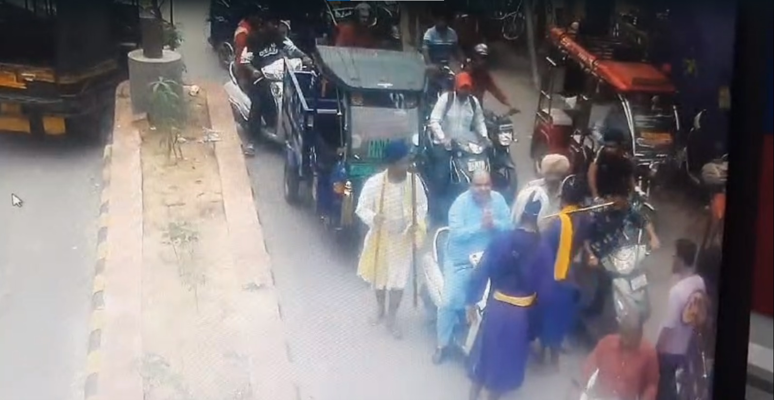 Punjab Shiv Sena Leader Attacked With Swords On Busy Road, Critical